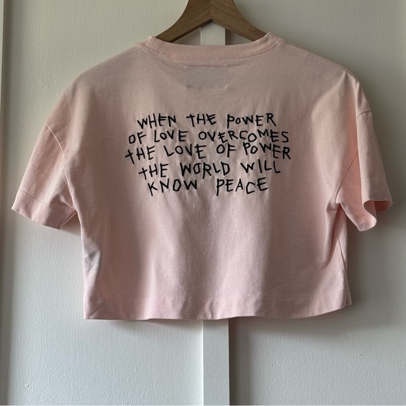 CHNGE Graphic‎ Crop Tee – Pink - Picture 11 of 11